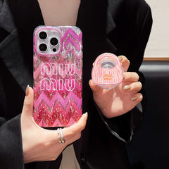 Glitter Bag Magnetic Holder Case