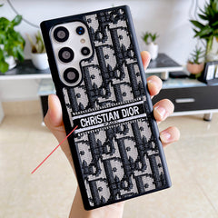 Vintage Canvas Embossed Samsung Case