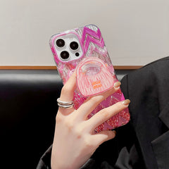 Glitter Bag Magnetic Holder Case