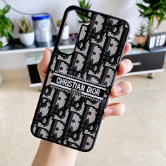 Vintage Canvas Embossed Samsung Case