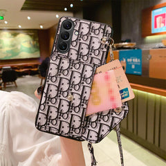 Fashion Embossed Crossbody Samsung Case
