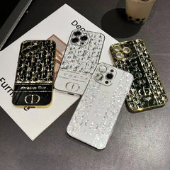 Shiny Stylish Electroplated Embossed Case