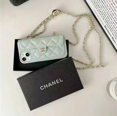 Elegant Leather Card Crossbody Case