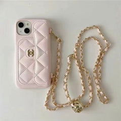 Elegant Leather Card Crossbody Case