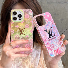 Cute Laser Fashion Embossed Case