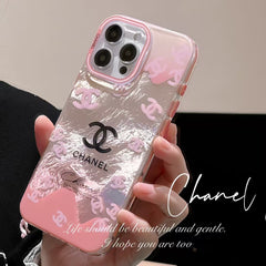 Fashionable Pink Embossed Case