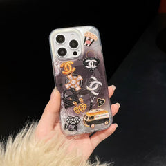 Fashion Cool Black Magnetic Stand Case