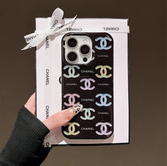 Colorful Glitter Logo Case