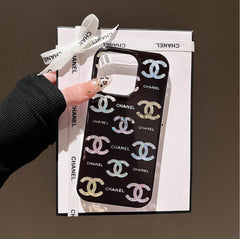 Colorful Glitter Logo Case