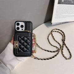 Fashion Leather Wallet Crossbody Case