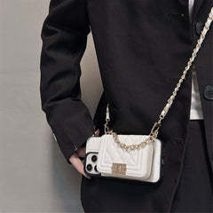 Fashion Leather Wallet Crossbody Case